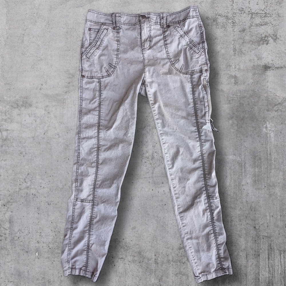 Vintage Caffe Marrakech Low Rise Cargo Capri sz 6